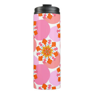 Bouteilles Isothermes Motif sans couture avec mandalas colorées. Briller