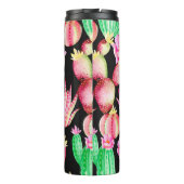 Bouteilles Isothermes Motif sans couture avec succulents. Aquarelle cact (Dos)