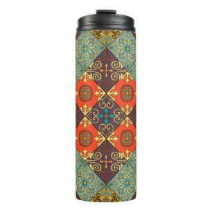 Bouteilles Isothermes Motif sans couture avec tuiles portugaises en tala