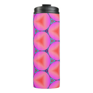 Bouteilles Isothermes Motif sans couture colorée avec simple géométrie o