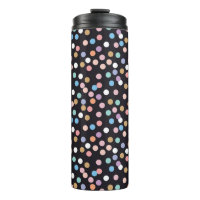 Motif sans couture de confetti de fête, arrière - 