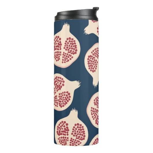 Bouteilles Isothermes Motif sans couture de grenade, arrière - plan avec (Tourné sur la gauche)