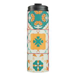 Bouteilles Isothermes Motif sans couture de l'abstrait 9 tilesarabe, a