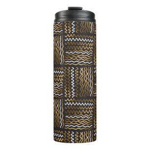 Bouteilles Isothermes Motif sans couture de luxe dessinée à la main