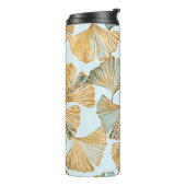 Bouteilles Isothermes Motif sans couture Gingko Feuille (Tourné sur la gauche)