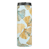 Bouteilles Isothermes Motif sans couture Gingko Feuille (Dos)