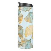 Bouteilles Isothermes Motif sans couture Gingko Feuille (Tourné sur la droite)