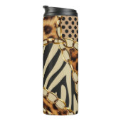 Bouteilles Isothermes Motif sans couture Leopard Poster de animal (Tourné sur la droite)