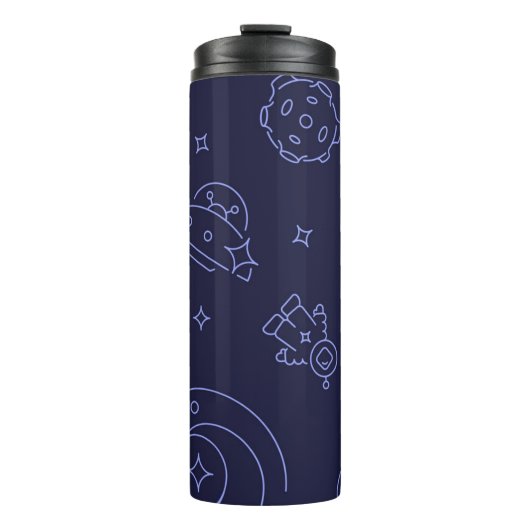 Bouteilles Isothermes Motif spatial (Devant)