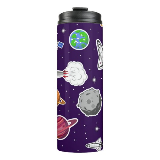 Bouteilles Isothermes Motif spatial (Devant)