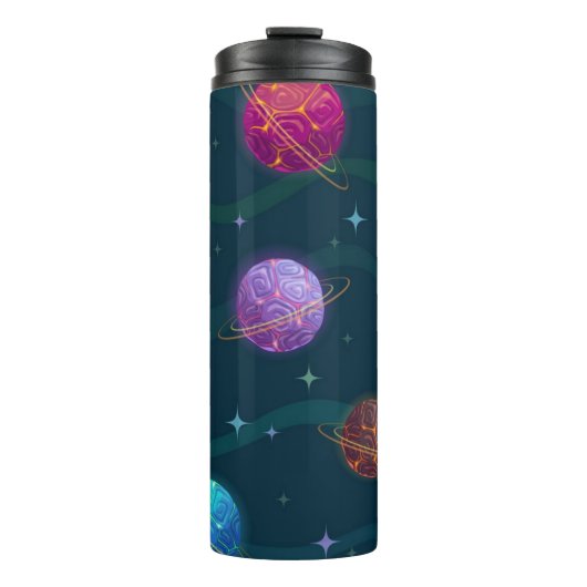 Bouteilles Isothermes Motif spatial (Devant)