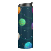 Bouteilles Isothermes Motif spatial (Tourné sur la gauche)