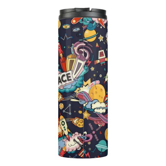 Bouteilles Isothermes Motif spatial (Dos)