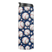 Bouteilles Isothermes Motif sportif de baseball (Tourné sur la droite)
