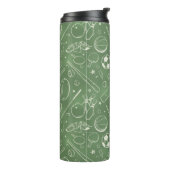 Bouteilles Isothermes Motif sportif vert (Tourné sur la gauche)