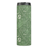 Bouteilles Isothermes Motif sportif vert (Dos)