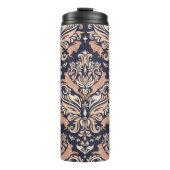 Bouteilles Isothermes Motif symétrique sans couture dans le style Damask (Devant)