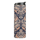 Bouteilles Isothermes Motif symétrique sans couture dans le style Damask (Tourné sur la gauche)