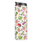 Bouteilles Isothermes motif tiré par la main de fruits (Tourné sur la droite)