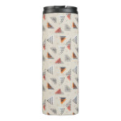 Bouteilles Isothermes Motif tiré par la main de triangle géométrique (Dos)