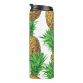 Bouteilles Isothermes Motif transparent avec ananas (Tourné sur la droite)