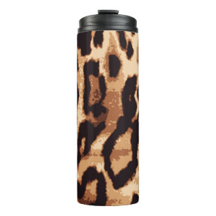 Bouteilles Isothermes Motif transparent Empreinte de léopard