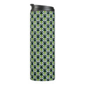 Bouteilles Isothermes Motif triangle vert (Tourné sur la droite)
