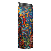 Bouteilles Isothermes Motif tribal Abstrait et dynamique de Huichol (Tourné sur la droite)