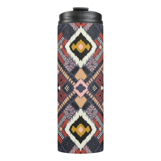 Bouteilles Isothermes Motif tribal africain Chevron Aztec (Devant)