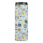 Bouteilles Isothermes Motif tribal mignon de visage (Dos)