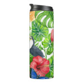 Bouteilles Isothermes Motif tropical (Tourné sur la droite)