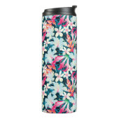 Bouteilles Isothermes Motif tropical coloré (Tourné sur la gauche)