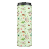 Bouteilles Isothermes Motif tropical de paresse de noix de coco (Dos)