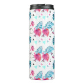 Bouteilles Isothermes Motif tropical de triangle de feuille (Dos)