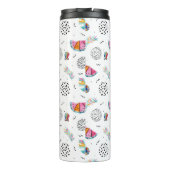 Bouteilles Isothermes Motif tropical d'été de style de Memphis (Dos)