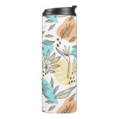 Bouteilles Isothermes Motif tropical d'été dessiné à la main (Tourné sur la gauche)