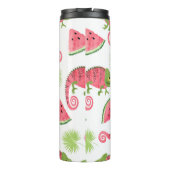 Bouteilles Isothermes Motif tropical sans couture avec cha d'aquarelle m (Dos)