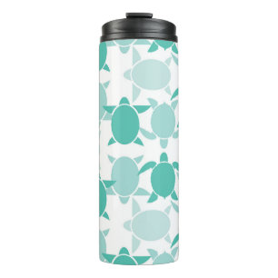 Bouteilles Isothermes Motif turquoise de tortue