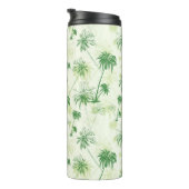 Bouteilles Isothermes Motif vert de palmier (Tourné sur la droite)