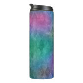 Bouteilles Isothermes Motif Vintage de l'arlequin Iridescendant (Tourné sur la droite)