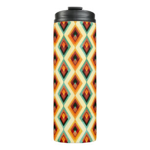 Bouteilles Isothermes Motif vintage en losange
