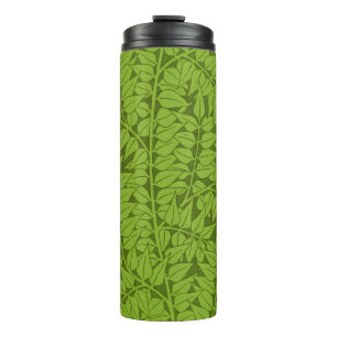 Bouteilles Isothermes Motif vintage feuille verte de William Morris Bran