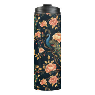 Bouteilles Isothermes Motif vintage Floral Peacock