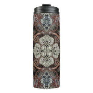 Bouteilles Isothermes Motif vintage géométrique Art nouveau