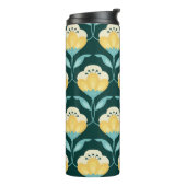 Bouteilles Isothermes Motif Vintage rétro Floral (Tourné sur la gauche)