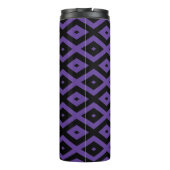 Bouteilles Isothermes Motif violet et diamant noir (Dos)