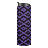Bouteilles Isothermes Motif violet et diamant noir (Tourné sur la droite)