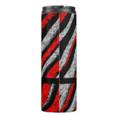 Bouteilles Isothermes Motif zèbre monogramme (Dos)