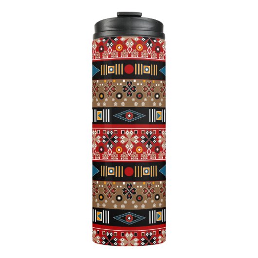 Bouteilles Isothermes Motifs africains, motifs orientaux jeter l'oreille (Devant)