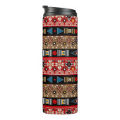 Bouteilles Isothermes Motifs africains, motifs orientaux jeter l'oreille (Tourné sur la droite)